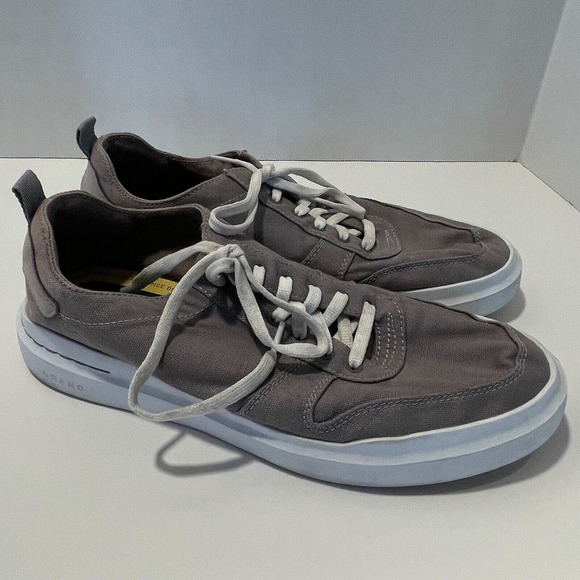Cole Haan Men's GrandPro Rally Court Canvas Sneakers Shoes - Picture 2 of 11